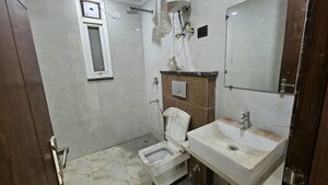 Bathroom in 3 BHK Apartment at Saket – for Rent
