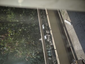 Balcony in 1.5 BHK Apartment at Mayur Vihar – for Rent