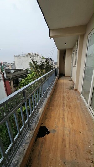 Balcony in 3 BHK Builder Floor at Saket – for Rent