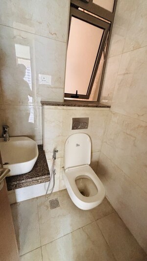 Bathroom in 2.5 BHK Apartment at Prestige Siesta, Mulund West – for Rent