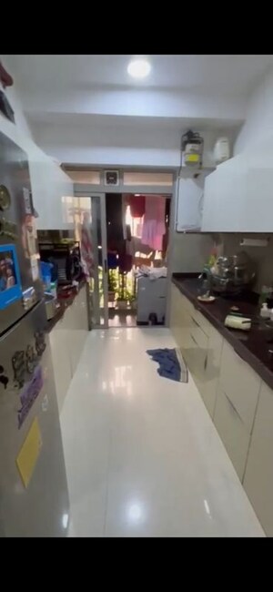 Kitchen in 2.5 BHK Apartment at The Wadhwa Anmol Fortune, Goregaon West – for Rent