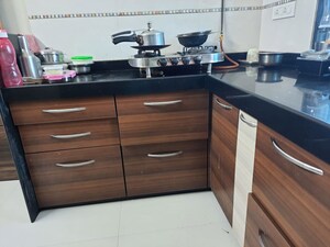 Kitchen in 4 BHK Apartment at Mayfair Akshay, Lokhandwala – for Rent