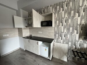 Kitchen in 1 BHK Builder Floor at Sector 21 – for Rent