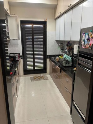Kitchen in 3 BHK Apartment at Jyoti Sukriti, Goregaon East – for Sale
