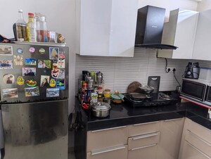 Kitchen in 1 BHK Apartment at Magarpatta Annex, Hadapsar – for Rent