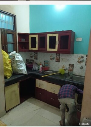 Kitchen in 2 BHK Builder Floor at Unitech Southcity Gardens, Raebareli Road – for Rent