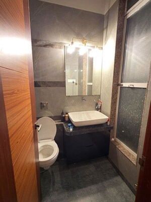 Bathroom in 2 BHK Apartment at Paradise Sai World Empire, Kharghar – for Rent