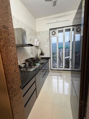 Balcony in 2 BHK Apartment at Paradise Sai World Empire, Kharghar – for Rent
