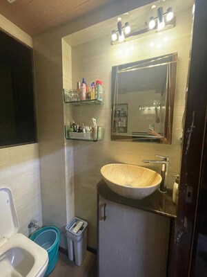 Bathroom in 1 BHK Apartment at Prabhadevi – for Sale