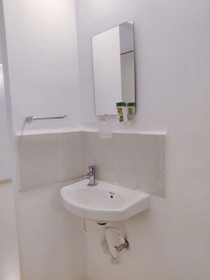 Bathroom in 3 BHK Apartment at Magarpatta Trillium, Hadapsar – for Rent