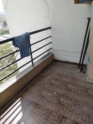 Staircase in 3 BHK Apartment at PGD Pinnacle, Mundhwa – for Rent