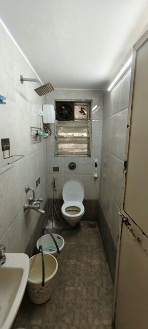Bathroom in 1 BHK Apartment at Mahim – for Rent