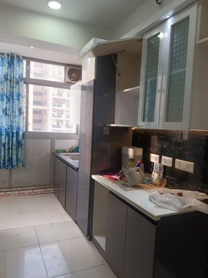 Kitchen in 2.5 BHK Apartment at Gulshan Bellina, Sector 16 Greater Noida – for Rent