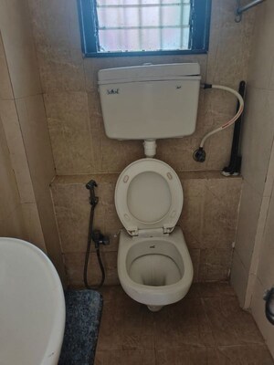 Bathroom in 3 BHK Apartment at Suvarna Park, Bavdhan – for Rent
