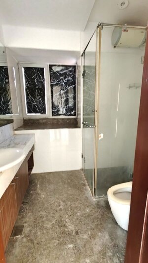 Bathroom in 4 BHK Apartment at DB Woods, Goregaon East – for Sale