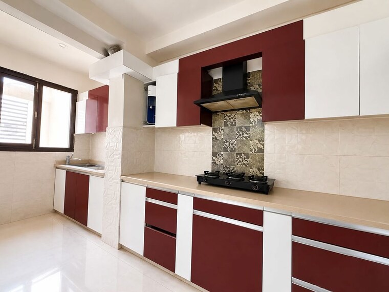 Kitchen, ardee-city 3 Bedroom 2400 Sq.Ft. Builder Floor In Sector 52 Gurgaon 10624132