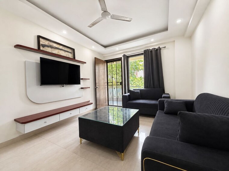 Living Room, ardee-city 3 Bedroom 2400 Sq.Ft. Builder Floor In Sector 52 Gurgaon 10624132