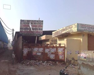  Shop – Exterior View View at Mundka - for Sale