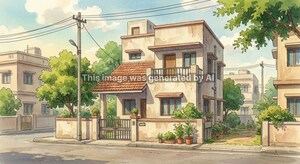  Independent House – Exterior View View at Zanor - for Sale