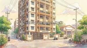  Apartment – Exterior View View at Pandhari Nagar - for Sale