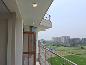 Staircase in 4 BHK Apartment at Motia Citi Royal Business Park, Ambala Highway – for Rent