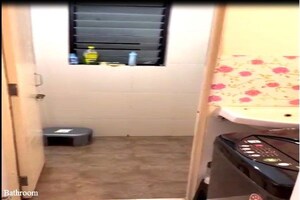 Bathroom in 1 BHK Apartment at Mhada Apartments Kharadi, Kharadi – for Rent