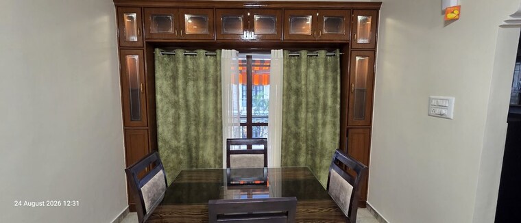 Dining area, arrcons-anahata 3 Bedroom 1600 Sq.Ft. Apartment In Pulikeshi Nagar Bangalore 10624356
