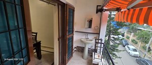 Balcony in 3 BHK Apartment at Arrcons Anahata, Pulikeshi Nagar – for Rent