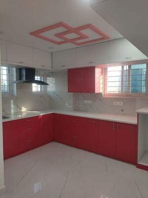 Kitchen in 2 BHK Builder Floor at Kondapur – for Rent