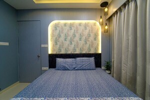Bedroom in 2 BHK Apartment at Shubh Shagun, Kharadi – for Rent