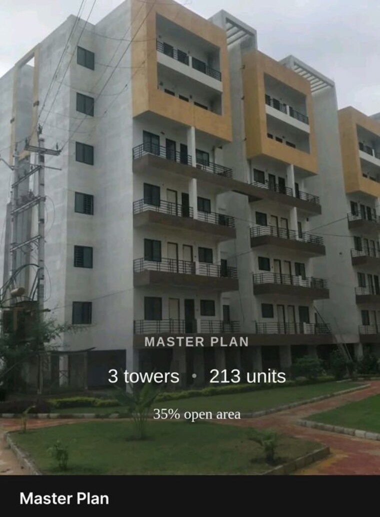 Exterior View, katara hills 2 Bedroom 550 Sq.Ft. Apartment In Katara Hills Bhopal 10624484