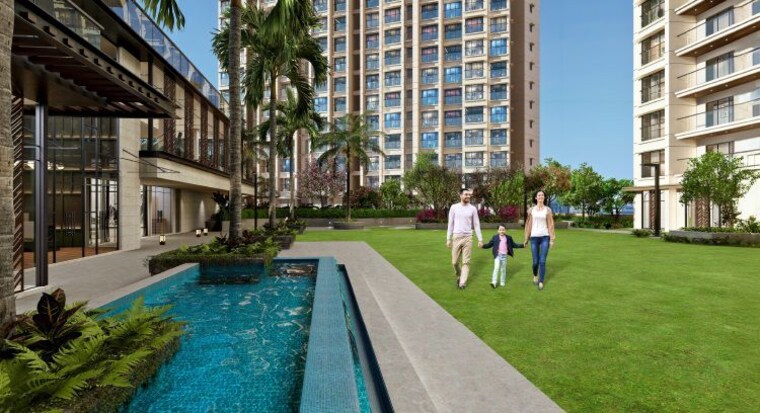 Swimming Pool, kalpataru-advay 2 Bedroom 780 Sq.Ft. Apartment In Borivali West Mumbai 10624491