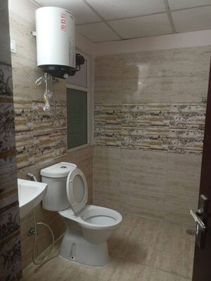 Bathroom in 3 BHK Apartment at Amrapali Verona Heights, Tech Zone 4 Greater Noida – for Rent