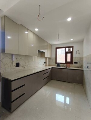 Kitchen in 3 BHK Apartment at Chattarpur – for Rent