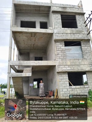  Independent House – Exterior View View at Hebbadi - for Sale