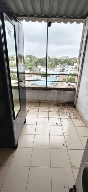 Balcony in 1 BHK Apartment at Karan Ceto, Wadgaon Sheri – for Rent