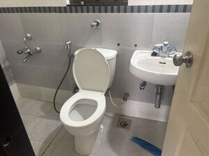 Bathroom in 2 BHK Apartment at Gulmohar Queenstown, Kharadi – for Sale