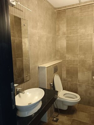 Bathroom in 3 BHK Apartment at Prestige Green Gables, Panathur – for Rent