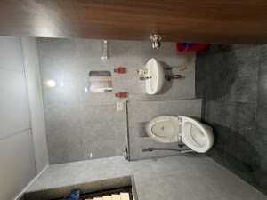 Bathroom in 2 BHK Apartment at Lodha Downtown, Dombivli East – for Rent