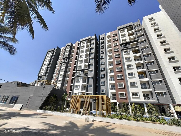 Exterior View, salarpuria-sattva-bliss 2 Bedroom 900 Sq.Ft. Apartment In Budigere Cross Bangalore 10624678