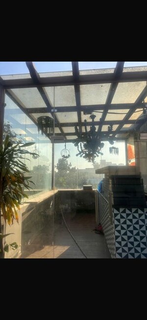 Terrace in 4 BHK Builder Floor at Greater Kailash I – for Rent