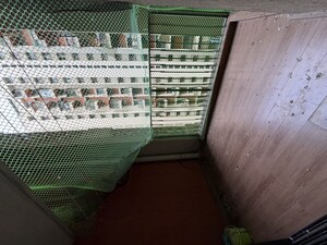 Balcony in 2 BHK Apartment at Lodha Palava City Lakeshore Greens, Dombivli East – for Rent
