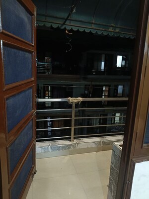 Balcony in 3 BHK Builder Floor at Guru Nanak Enclave, Dhakoli – for Rent