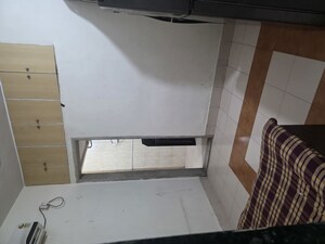 Kitchen in 1 RK Apartment at Koteshwar Palace, Andheri East – for Rent