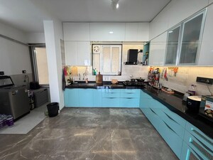 Kitchen in 3 BHK Apartment at Bhandari 43 Privet Drive, Balewadi – for Rent