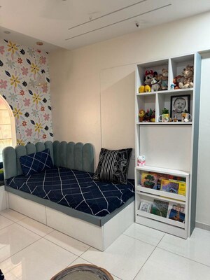 Bedroom in 3 BHK Apartment at Cristal Avenue, Baner – for Rent