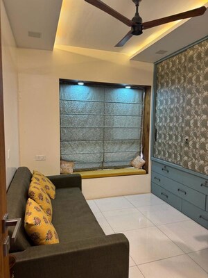 Bedroom in 3 BHK Apartment at Cristal Avenue, Baner – for Rent