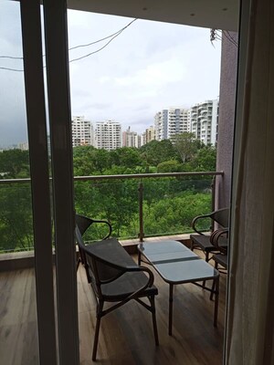 Balcony in 3 BHK Apartment at Goel Ganga Acropolis, Baner – for Rent