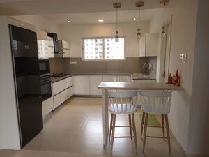 Kitchen in 3 BHK Apartment at Goel Ganga Acropolis, Baner – for Rent
