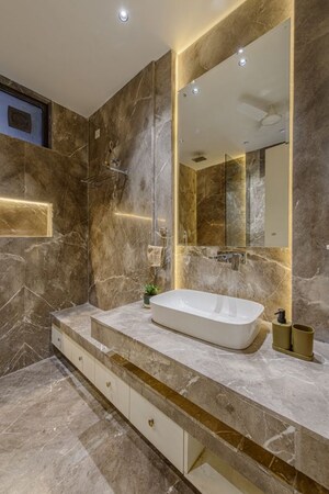 Attached Bathroom in 3 BHK Apartment at Stellar Heights, Sanauli – for Sale